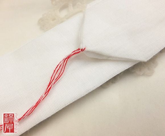 【腰紐】モスリン　白新品　review_画像2