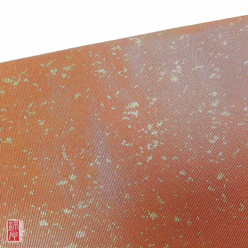 正絹 袋帯　六通柄　新品 赤・朱地にその他柄_画像7