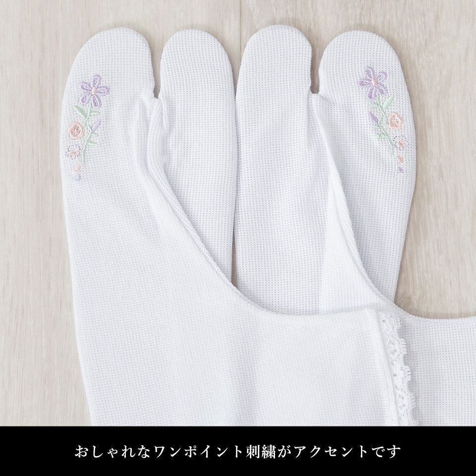 夏用 刺繍足袋 フリーサイズ_画像6