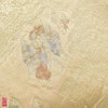 袋帯 金彩 六通柄 正絹 良品 黄・黄土色地に風景柄_画像4