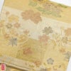 正絹 袋帯 六通柄 金・銀地に花柄 フォーマル用_画像2