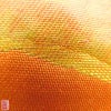 袋帯 六通柄 正絹 橙地に幾何学柄・抽象柄_画像3