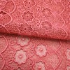 レースショール 春夏用 良品 ピンク地に花柄_画像6