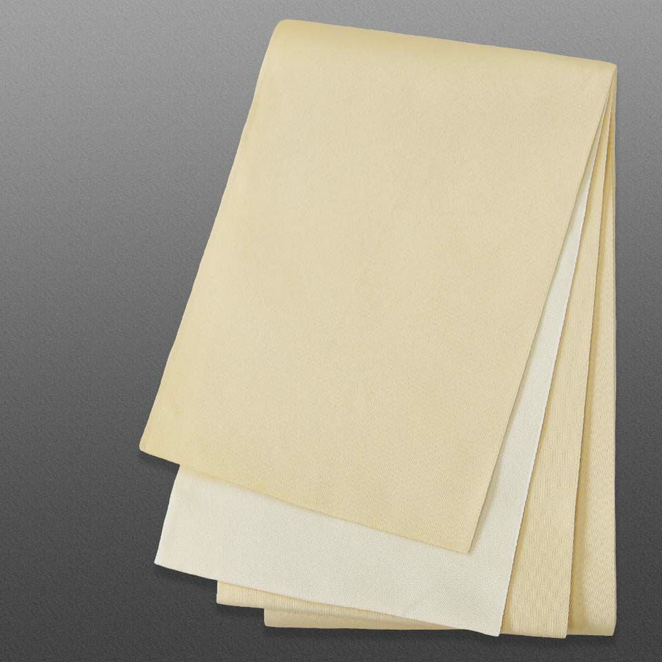 帯 半幅帯 ベージュ 生成り リバーシブル 袴下帯 浴衣帯 洗える_画像1