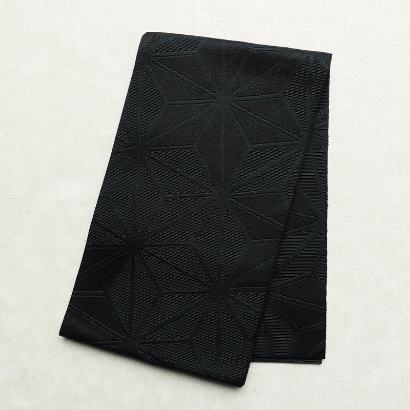 帯 半幅帯 黒色  袴下帯 浴衣帯_画像1