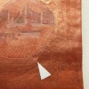 名古屋帯 太鼓柄 正絹 古典柄 名古屋仕立て 橙_画像7