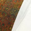小紋 美品 正絹 幾何学柄・抽象柄 袷仕立て 黄・黄土色_画像25