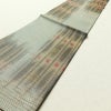 袋帯 六通柄 良品 フォーマル用 正絹 幾何学柄・抽象柄 グレー_画像12