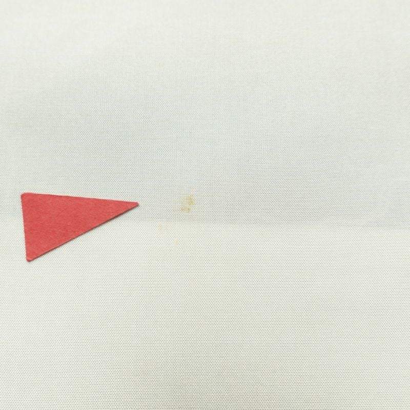 紬 正絹 木の葉・植物柄 袷仕立て 緑・うぐいす色_画像30