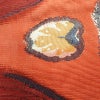 名古屋帯 太鼓柄 良品 正絹 幾何学柄・抽象柄 名古屋仕立て 小豆・エンジ_画像5