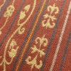 名古屋帯 六通柄 混紡 縞柄・線柄 通し仕立て 小豆・エンジ_画像6