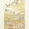 袋帯 全通柄 良品 金糸 フォーマル用 正絹 人物・動物柄 ベージュ_画像11
