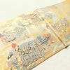 袋帯 全通柄 良品 金糸 フォーマル用 正絹 人物・動物柄 ベージュ_画像25