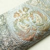 袋帯 太鼓柄 ふくれ織り 良品 フォーマル用 正絹 人物・動物柄 金・銀_画像22