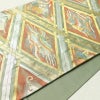 袋帯 本金箔 六通柄 良品 フォーマル用 正絹 人物・動物柄 緑・うぐいす色_画像15