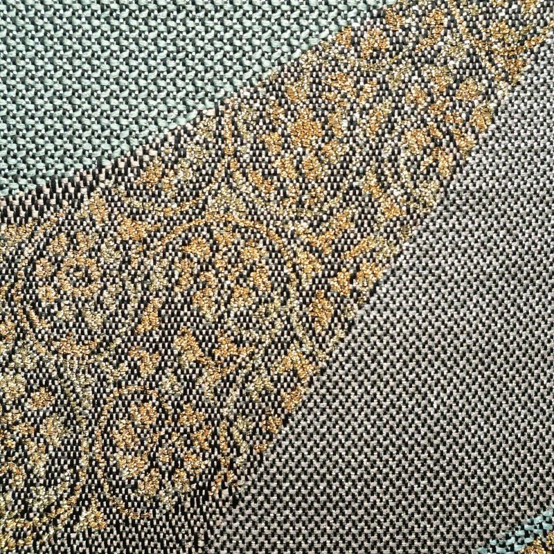 袋帯 六通柄 良品 フォーマル用 正絹 流水・波柄 多色使い_画像3