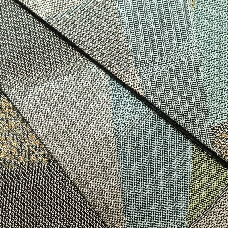 袋帯 六通柄 良品 フォーマル用 正絹 流水・波柄 多色使い_画像29