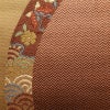 袋帯 六通柄 良品 フォーマル用 正絹 立涌 青海波 松 七宝 古典柄 黄・黄土色_画像3