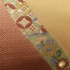袋帯 六通柄 良品 フォーマル用 正絹 立涌 青海波 松 七宝 古典柄 黄・黄土色_画像6