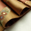 袋帯 六通柄 良品 フォーマル用 正絹 立涌 青海波 松 七宝 古典柄 黄・黄土色_画像28