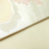 袋帯 六通柄 良品 フォーマル用 正絹 花柄 金・銀_画像15
