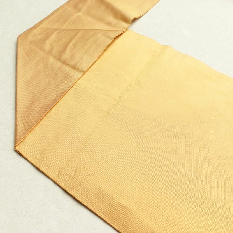 名古屋帯 太鼓柄 正絹 人物・動物柄 名古屋仕立て 橙_画像26