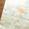 名古屋帯 太鼓柄 正絹 花柄 名古屋仕立て 金・銀_画像20