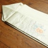 名古屋帯 太鼓柄 正絹 花柄 名古屋仕立て 金・銀_画像28