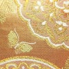 袋帯 未仕立て 西陣織 箔 六通柄 美品 フォーマル用 正絹 幾何学柄・抽象柄 橙_画像3