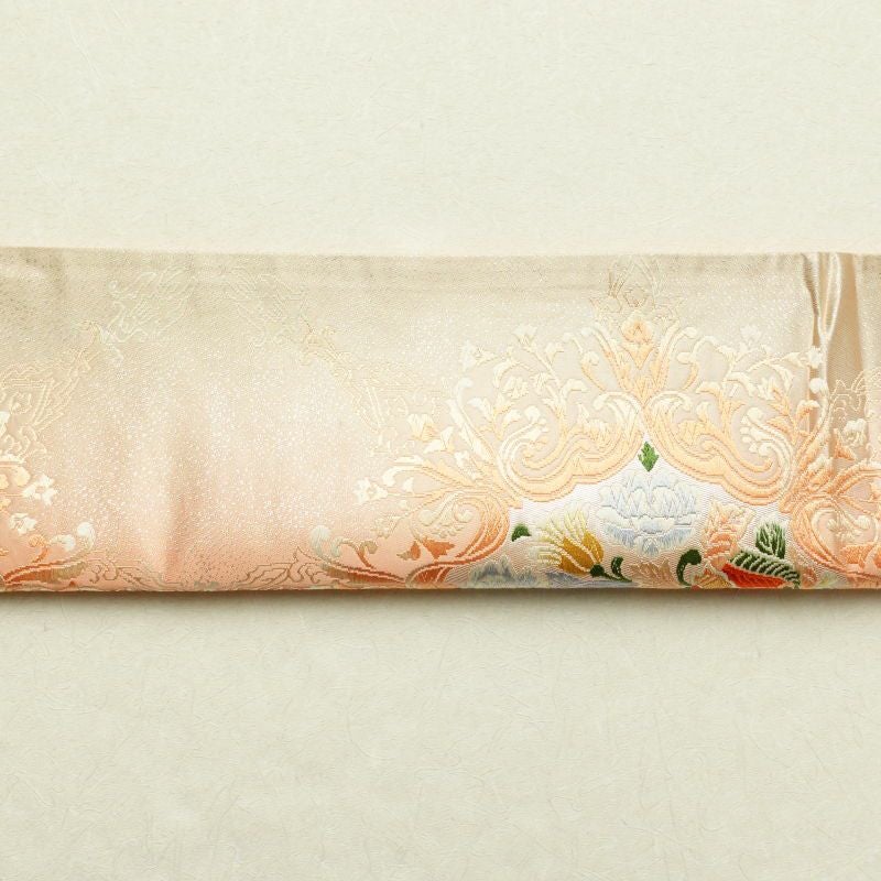 袋帯 六通柄 フォーマル用 正絹 幾何学柄・抽象柄 ピンク_画像19