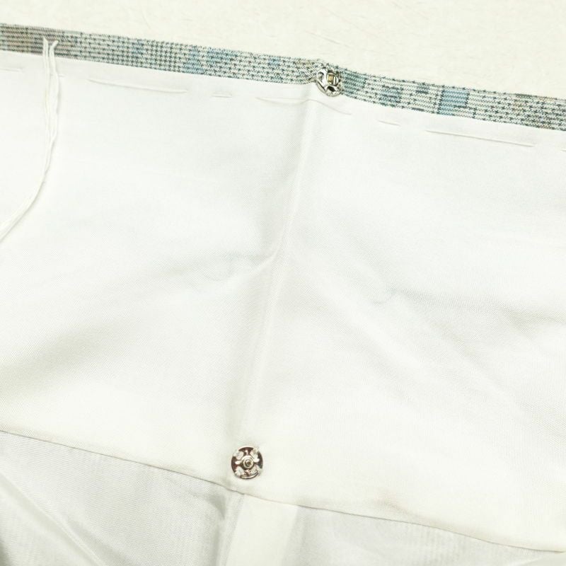 都喜ヱ門 本場大島紬 証紙あり ラベル付き 金ラベル 太陽印 正絹 風景柄 袷仕立て グレー_画像23