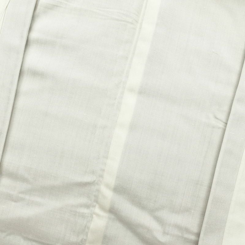 紬 美品 しつけ糸付き 小紋柄 正絹 古典柄 袷仕立て 赤・朱_画像24