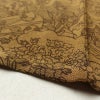 単衣 小紋 美品 縮緬 正絹 古典柄 単衣仕立て 黄・黄土色_画像10