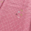 単衣 小紋 美品 未使用品 ポリエステル 古典柄 単衣 ピンク_画像5
