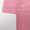 単衣 小紋 美品 未使用品 ポリエステル 古典柄 単衣 ピンク_画像12