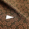単衣 良品 小紋 ちりめん 総柄 正絹 古典柄 背伏せ付き 単衣 茶_画像22