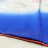 付け下げ 良品 しつけ糸付き 正絹 古典柄 袷仕立て 青・紺_画像12