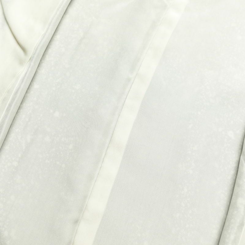 訪問着 たたき染め 良品 正絹 金彩 箔 古典柄 袷仕立て グレー_画像30