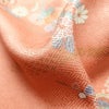 小紋 正絹 大きいサイズ 金彩 綸子 古典柄 袷仕立て ピンク_画像36