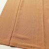 小紋 美品 縮緬 正絹 幾何学柄・抽象柄 袷仕立て 黄・黄土色_画像4