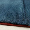 小紋 美品 正絹 その他の柄 グラデーション 袷仕立て 青・紺_画像11