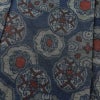 紬 良品 正絹 幾何学柄・抽象柄 袷仕立て 青・紺_画像4