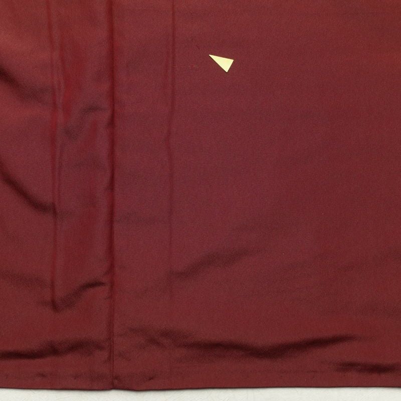 紬 良品 正絹 幾何学柄・抽象柄 袷仕立て 青・紺_画像32