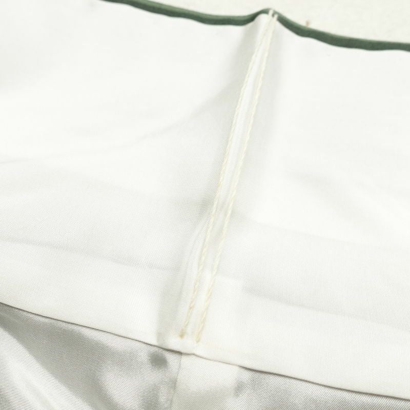 小紋 縮緬 正絹 縞柄・線柄 袷仕立て 緑・うぐいす色_画像25