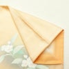 付け下げ 正絹 花柄 袷仕立て 橙 オレンジベージュ_画像26