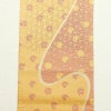 袋帯 六通柄 ふくれ織り 良品 一般用 正絹 花柄 黄・黄土色_画像10