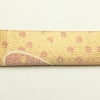 袋帯 六通柄 ふくれ織り 良品 一般用 正絹 花柄 黄・黄土色_画像19