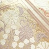 袋帯 六通柄 天井絵花鳥文 フォーマル用 正絹 古典柄 ベージュ_画像9