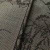 紬 付下げ風 正絹 風景柄 菖蒲 袷仕立て 茶_画像10
