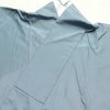 紬 美品 銀座おおぎ屋 落款入り しつけ糸付き 正絹 金彩 共八掛  古典柄 袷仕立て 青・紺_画像25